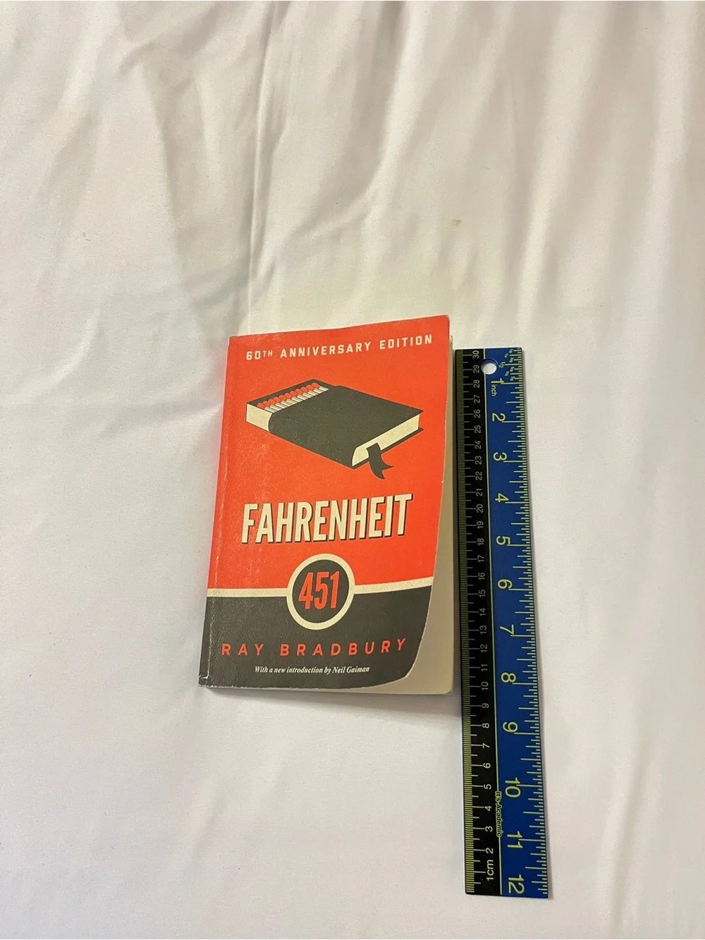 Simon & Schuster Fahrenheit 451 Ray Bradbury 60th Anniversary Paperback Book